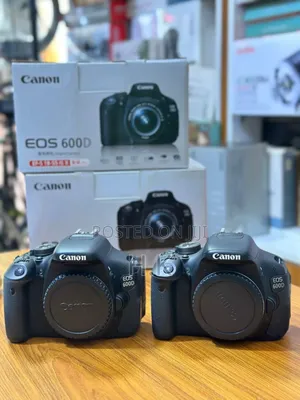Canon Eos 600d DSLR Cameras.