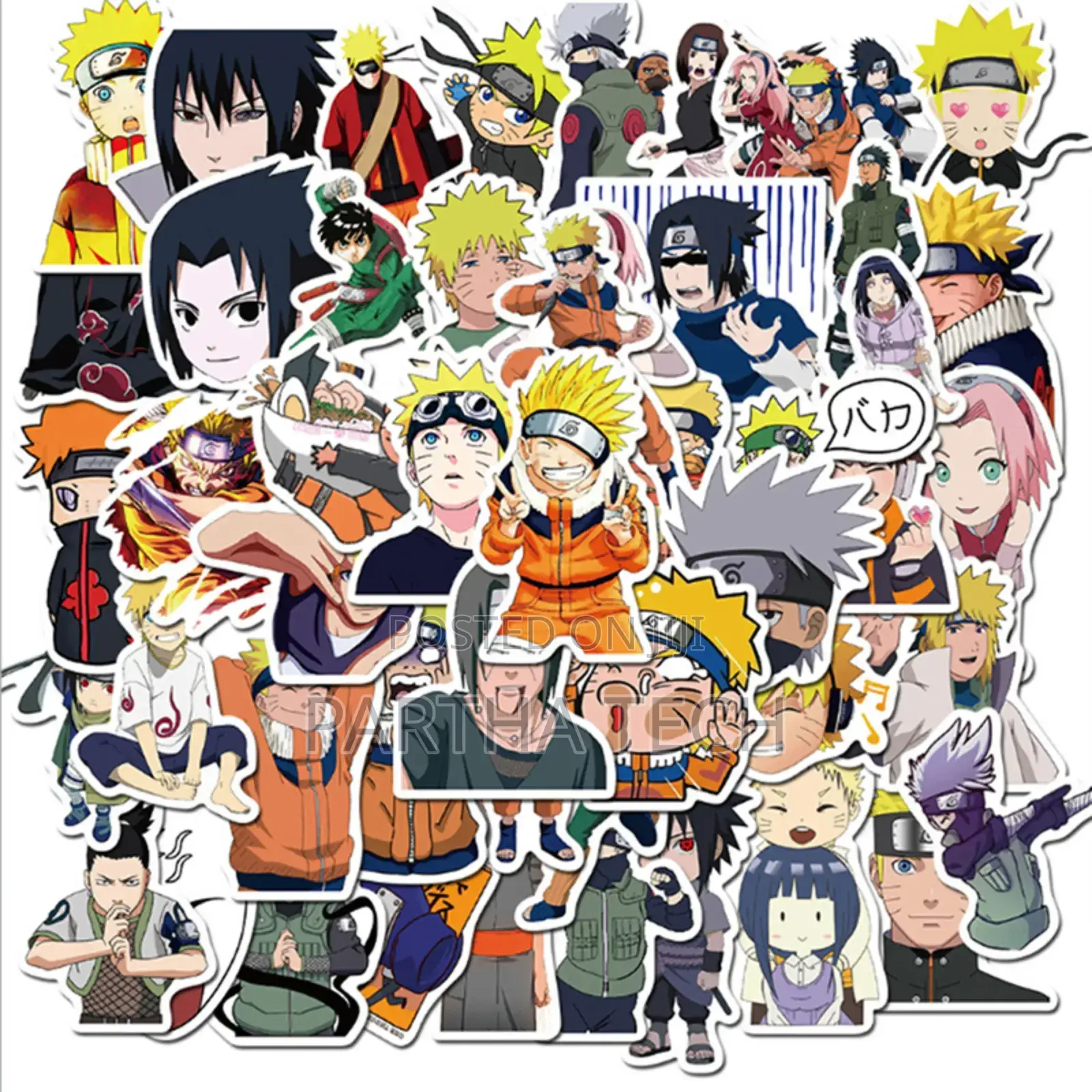 25pcs Naruto Anime Stickers