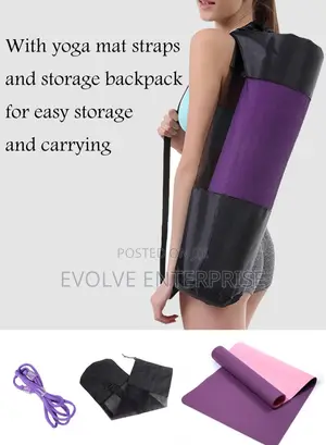 Extra Thick Yoga Mat 1/3'' Non Slip for Dynamic Yoga