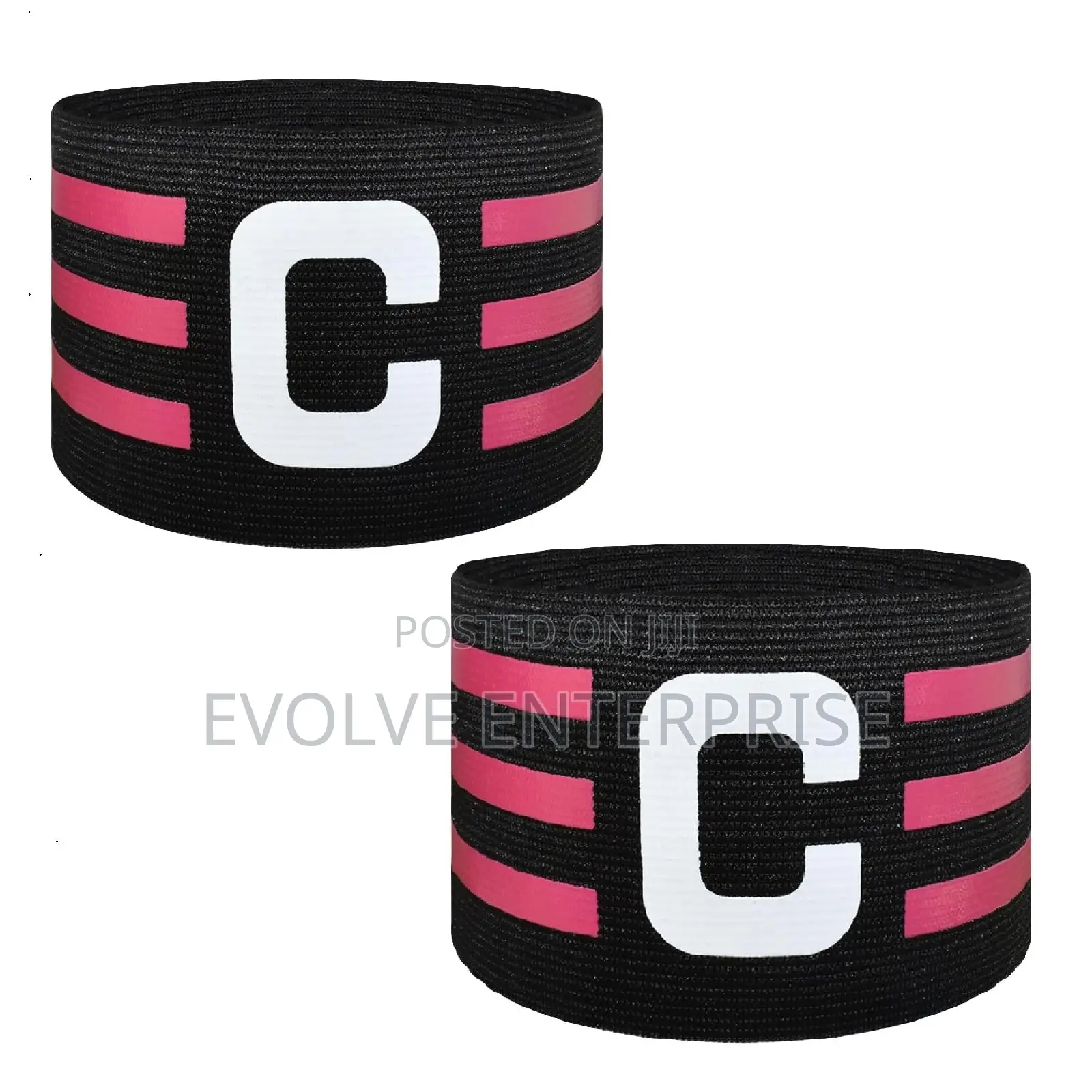 Football Soccer Sports Arm Adjustable Bands Captain Armband