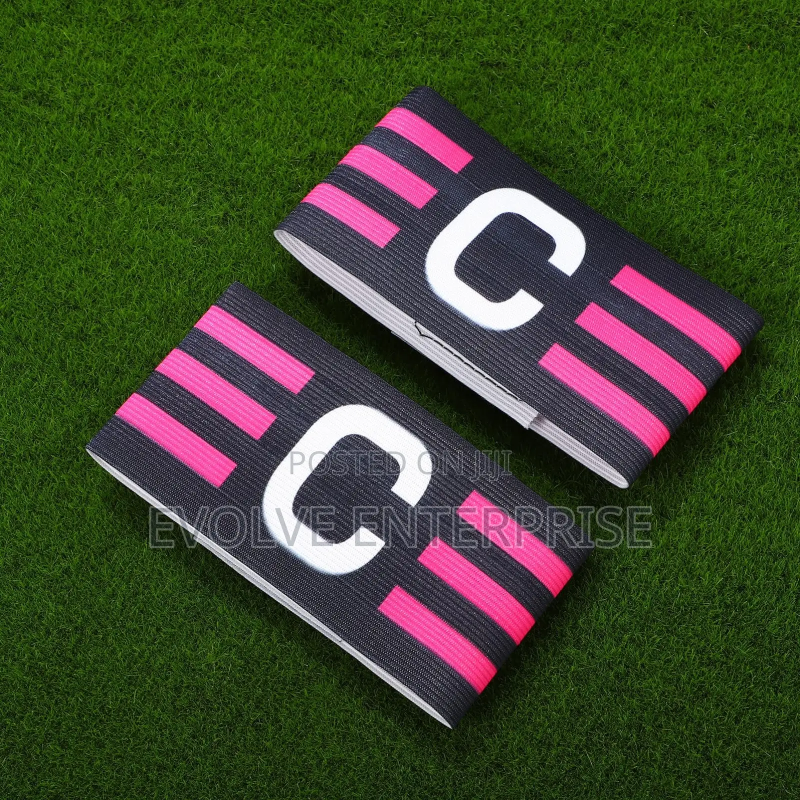 Football Soccer Sports Arm Adjustable Bands Captain Armband