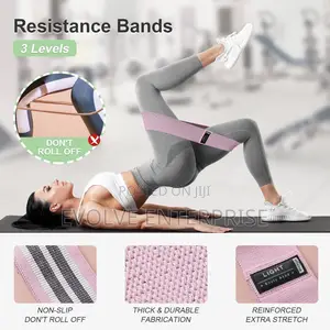 Fabric Exercise Bands for Legs and Butt
