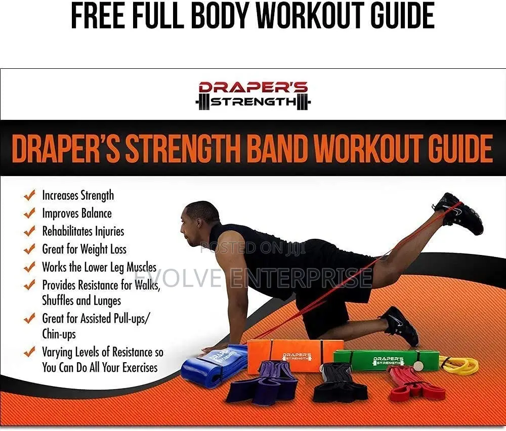 Heavy Duty Resistance Bands for Powerlifting Workout