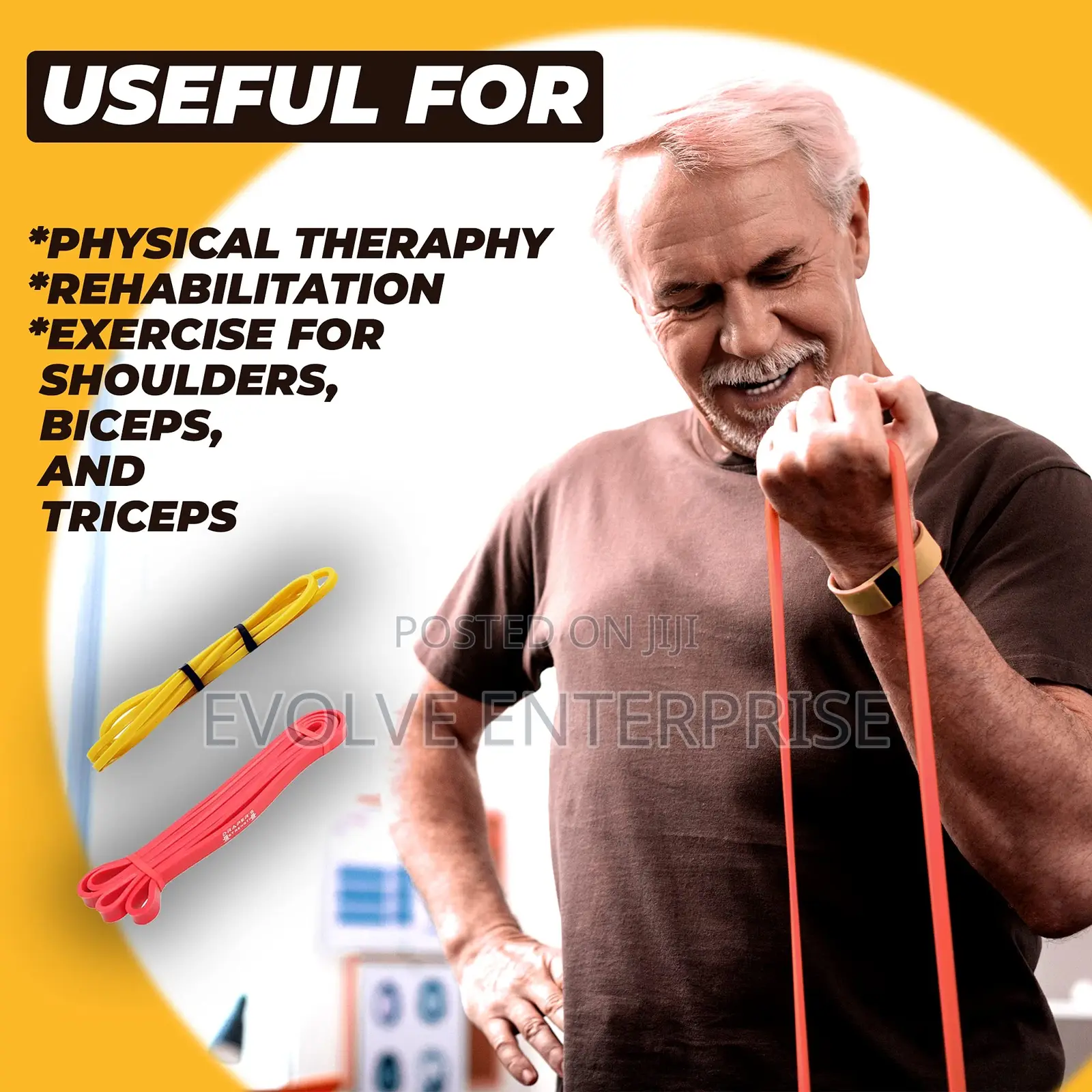 Heavy Duty Resistance Bands for Powerlifting Workout