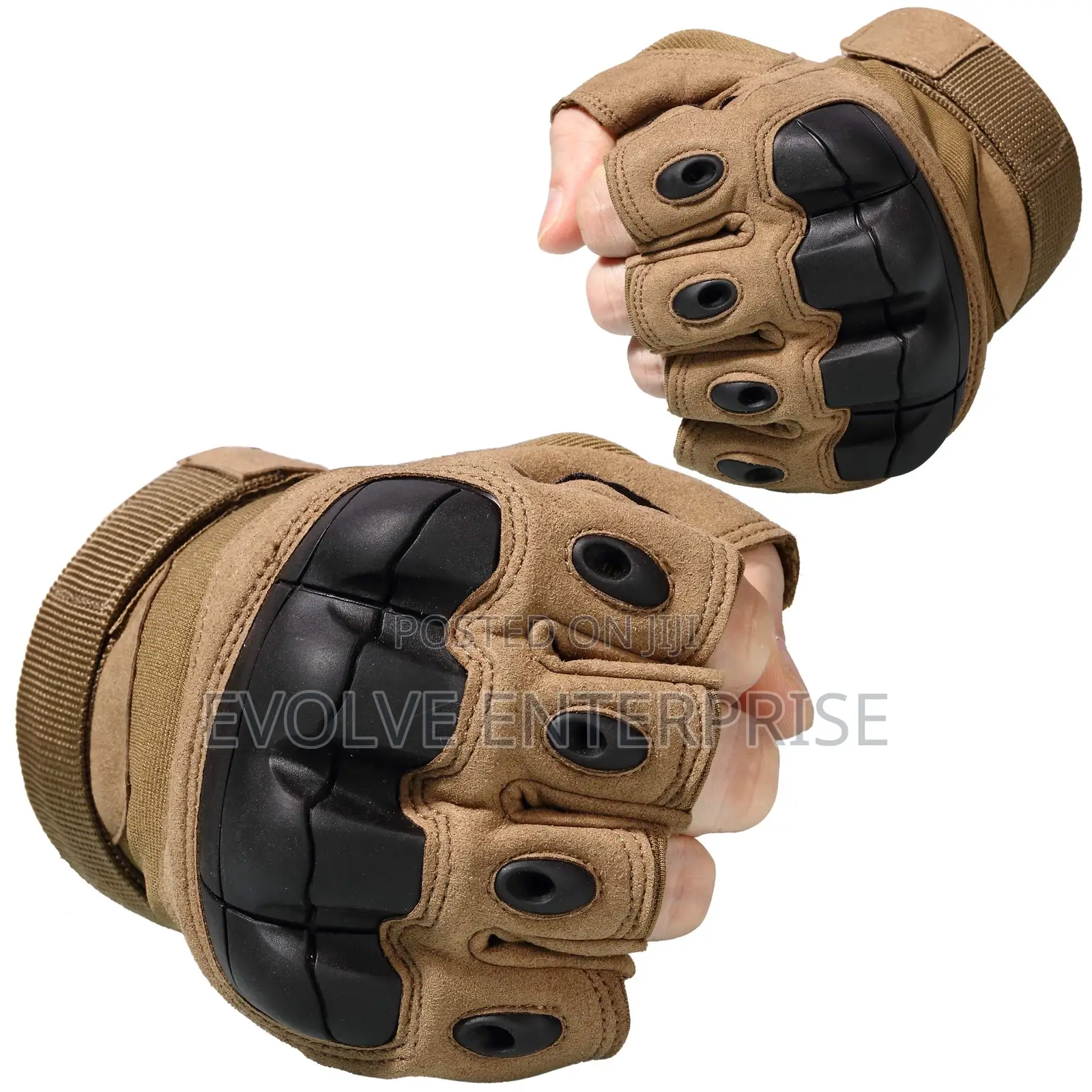 Outdoor Fingerless Gloves for Men Biking Motorcycle Gloves