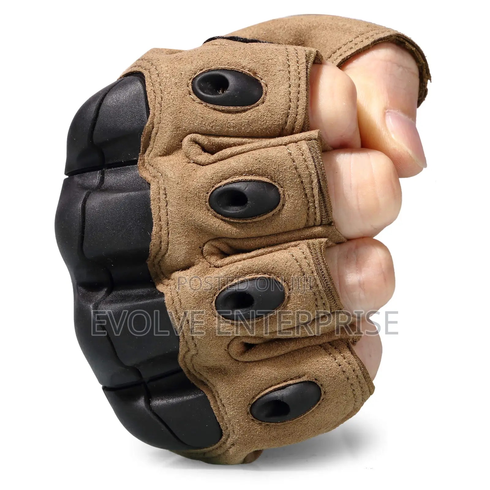 Outdoor Fingerless Gloves for Men Biking Motorcycle Gloves