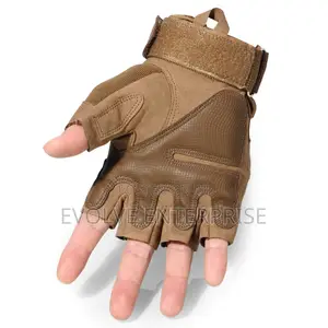 Outdoor Fingerless Gloves for Men Biking Motorcycle Gloves