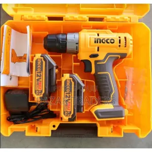 Photo - Ingco Cordless Hammer Impact Drill 12v With Two Batteries