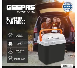 Portable Geepas Hot Cold Car Fridge | 24l