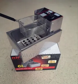 6l Nima Electric Deep Fryer, Stainless Steel
