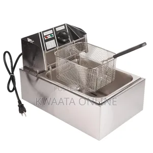 6l Nima Electric Deep Fryer, Stainless Steel