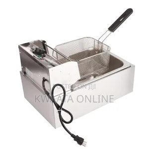 6l Nima Electric Deep Fryer, Stainless Steel