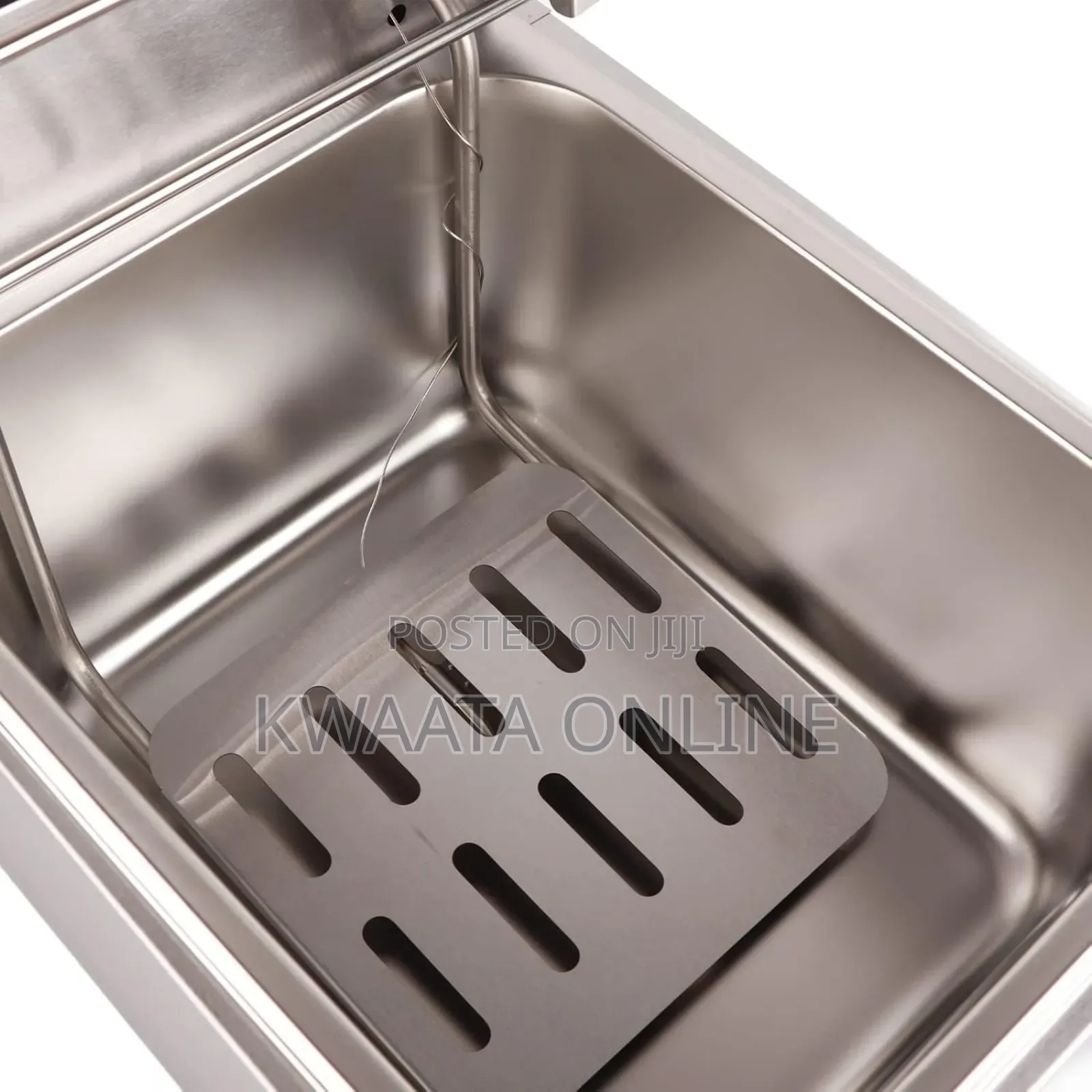 6l Nima Electric Deep Fryer, Stainless Steel