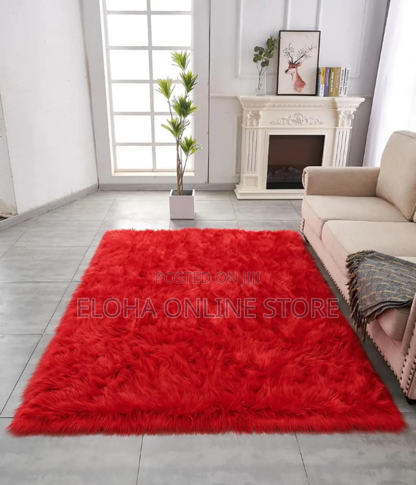 Premium Fluffy Centre Carpet 1.5m by 2 Meters