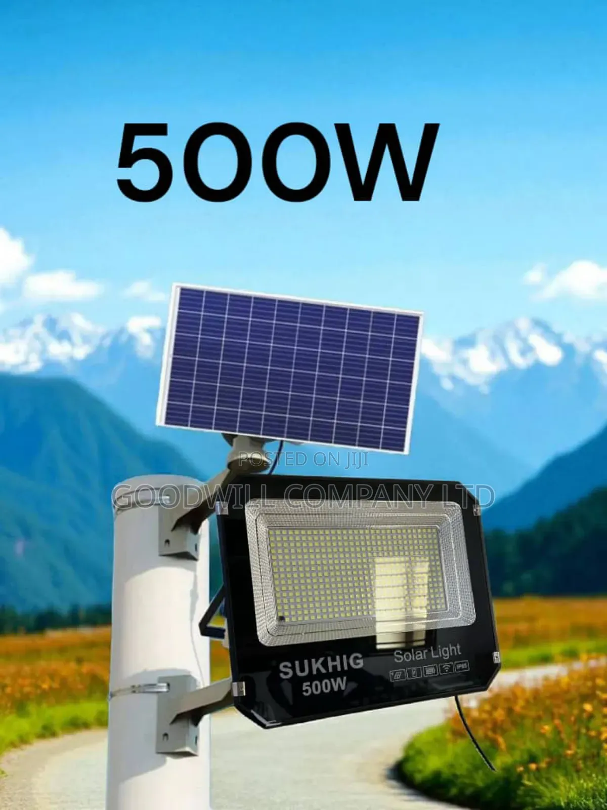 500w Sukhig Class 1 Solar Flood Light