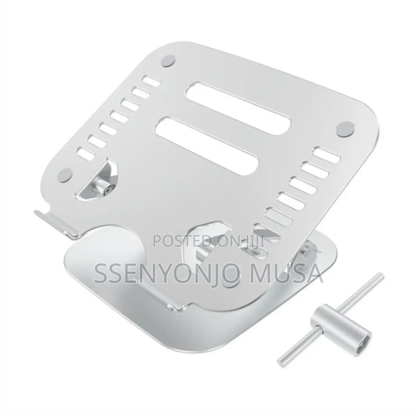 Aluminum Alloy Adjustable Laptop Stand - Folding Portable.