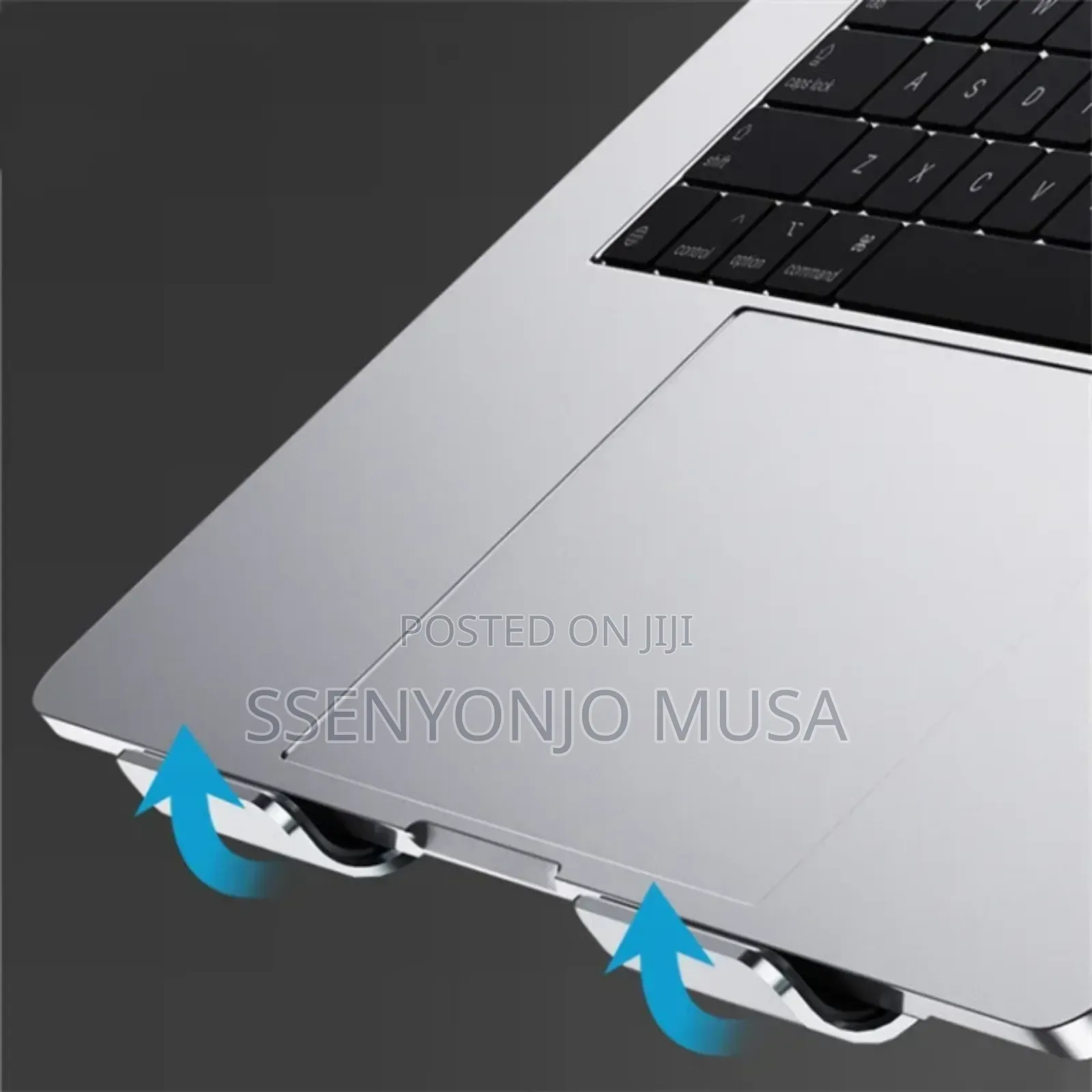 Aluminum Alloy Adjustable Laptop Stand - Folding Portable.