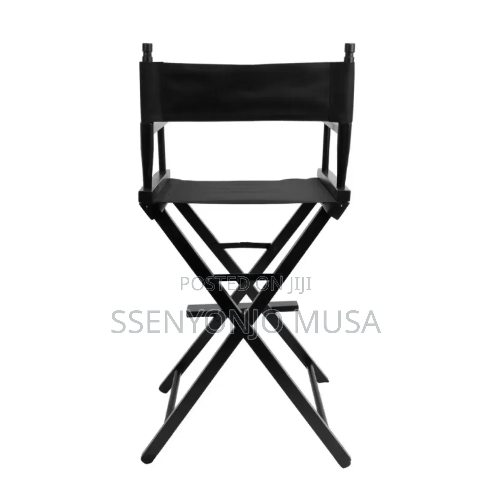 Portable Aluminum Folding Make-Up Chair - Compact Beauty