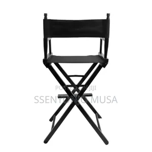 Portable Aluminum Folding Make-Up Chair - Compact Beauty