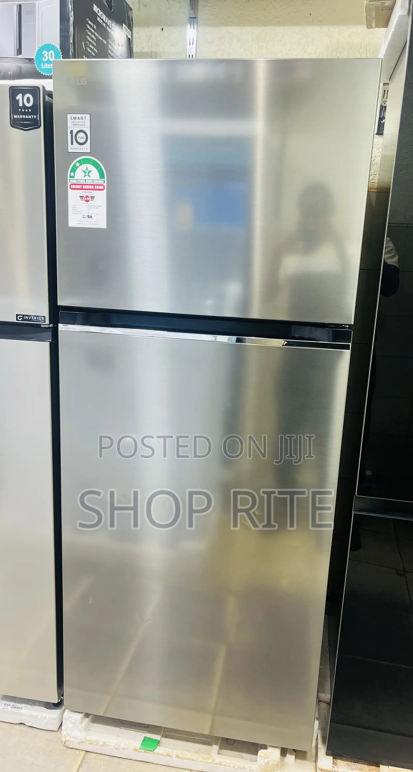 Lg Refrigerator 427 Liters Frost Free Double Door