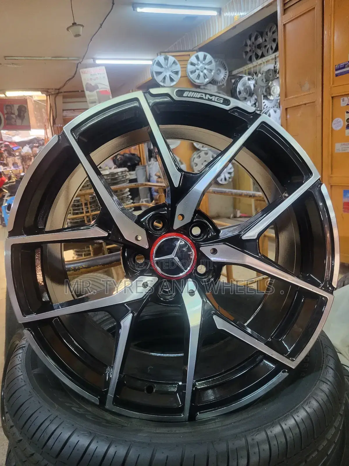 Size 17 in Black and Silver Colors N It's a Brand New Rim.