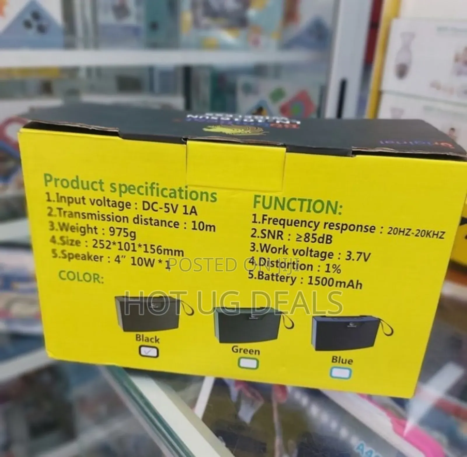 Boombest Powerful Bluetooth Wireless Speaker With Radio