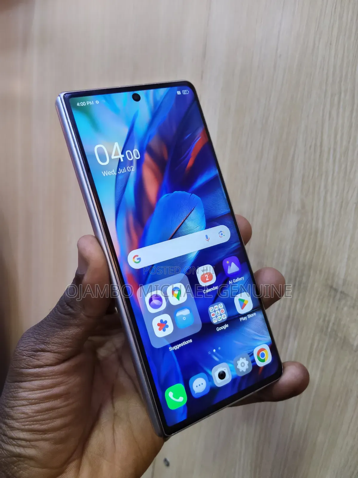 Tecno Phantom V Fold 2 512 GB Blue