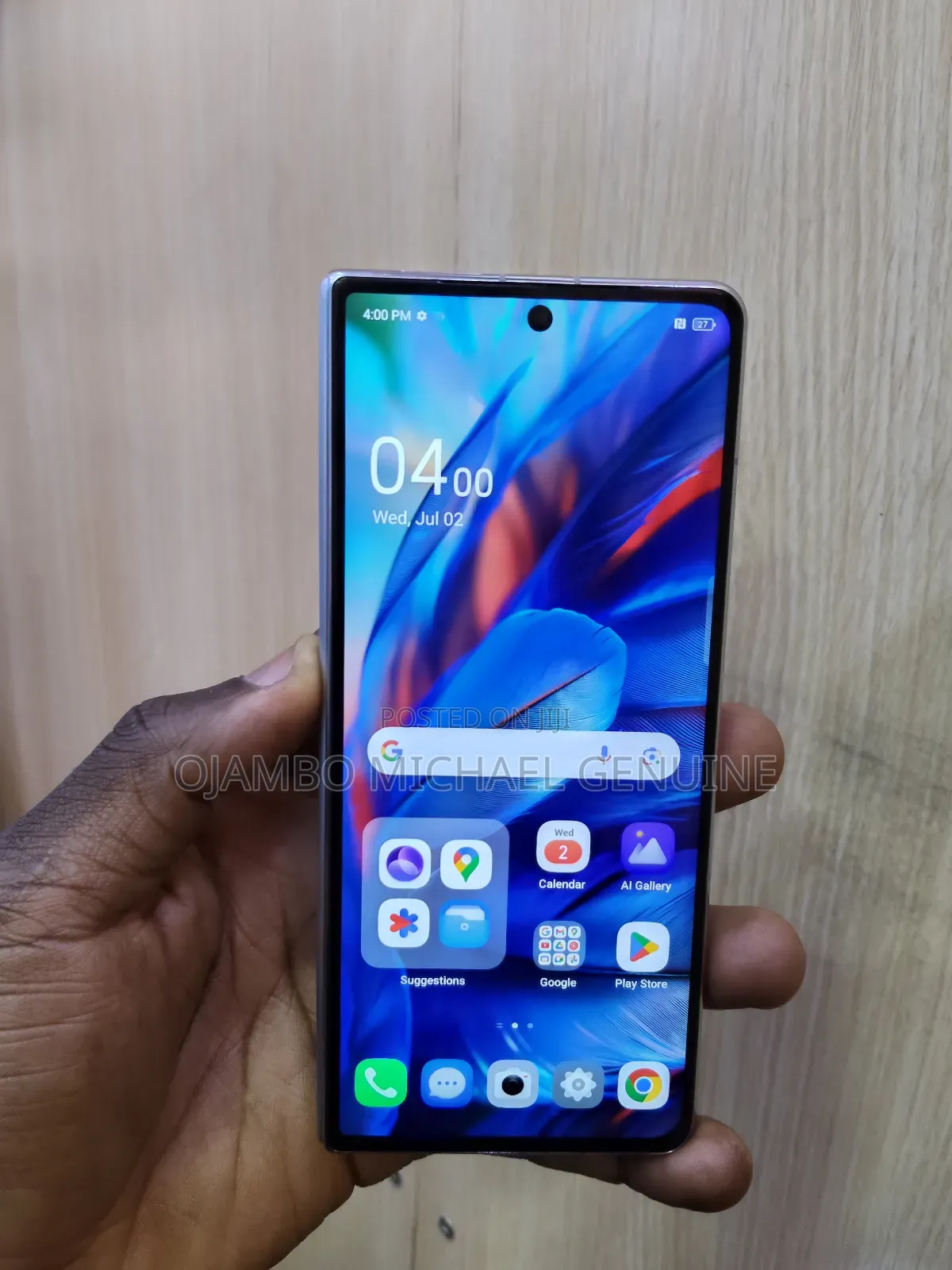 Tecno Phantom V Fold 2 512 GB Blue