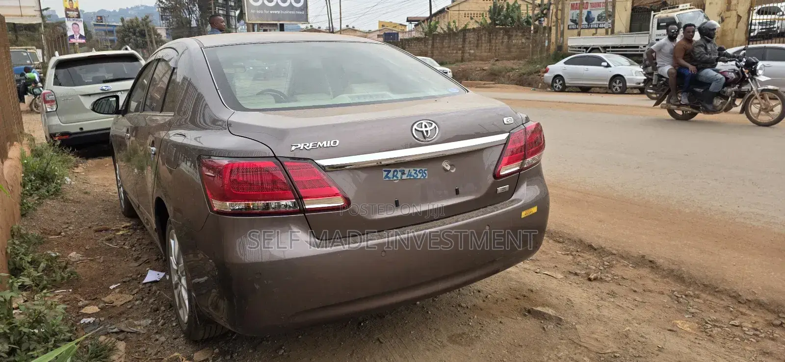 Toyota Premio 2017 Gray