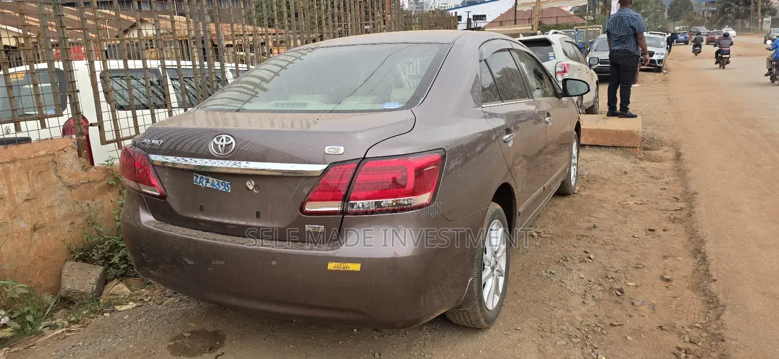 Toyota Premio 2017 Gray