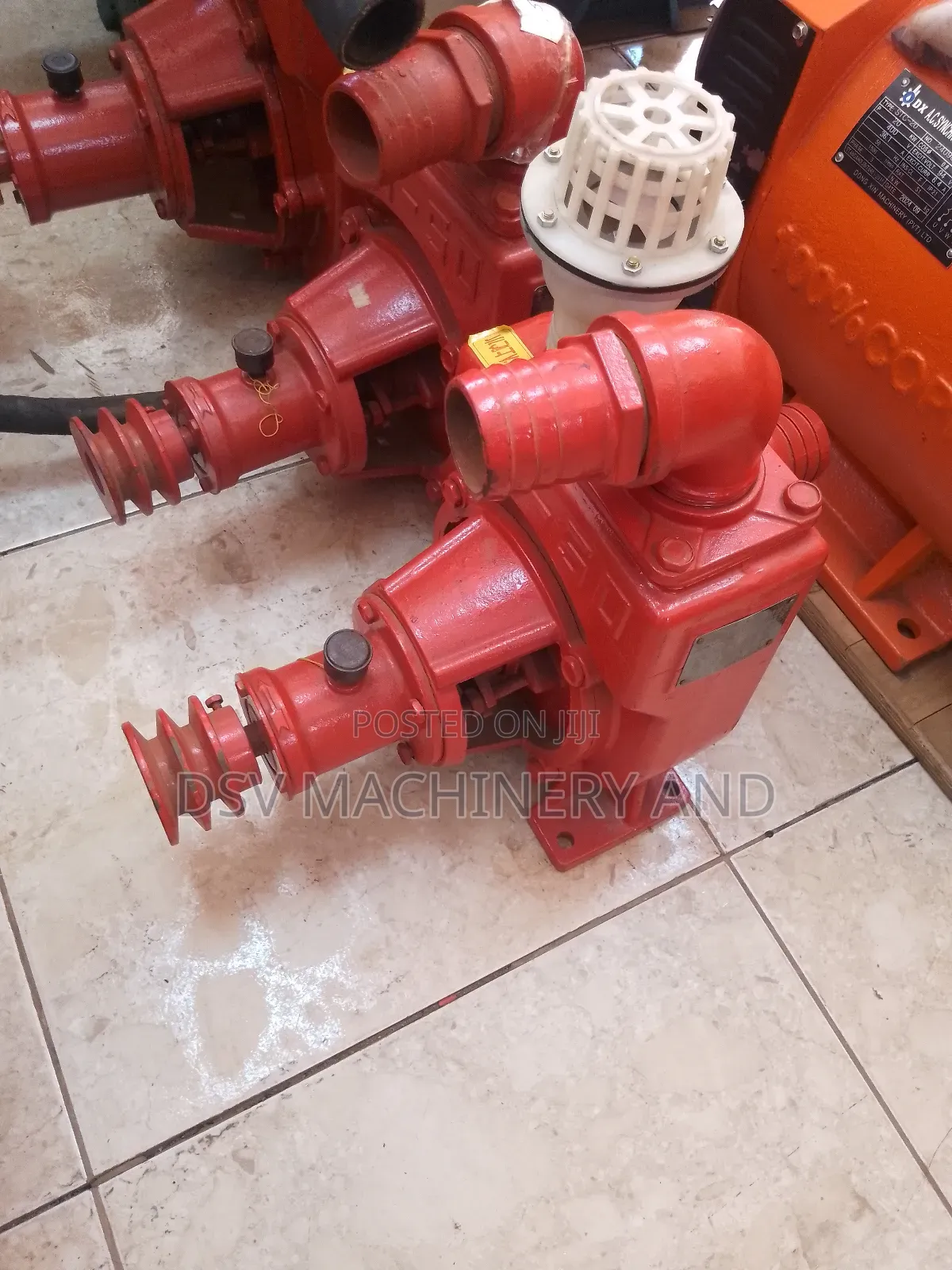 Two Inches High Pressure Pulley Driven Pump Head