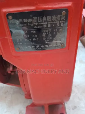 Two Inches High Pressure Pulley Driven Pump Head