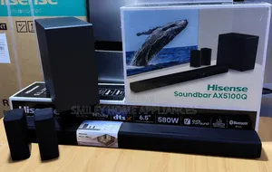 Photo - Hisense Ax5100q Deep Bass Sound Bar 5.1 Channel at Discount