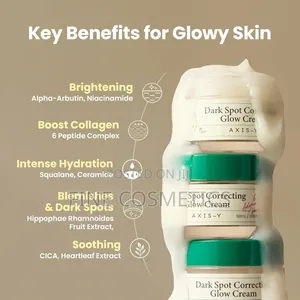 Axis-Y Dark Spots Correcting Glow Cream With Alpha Arbutin