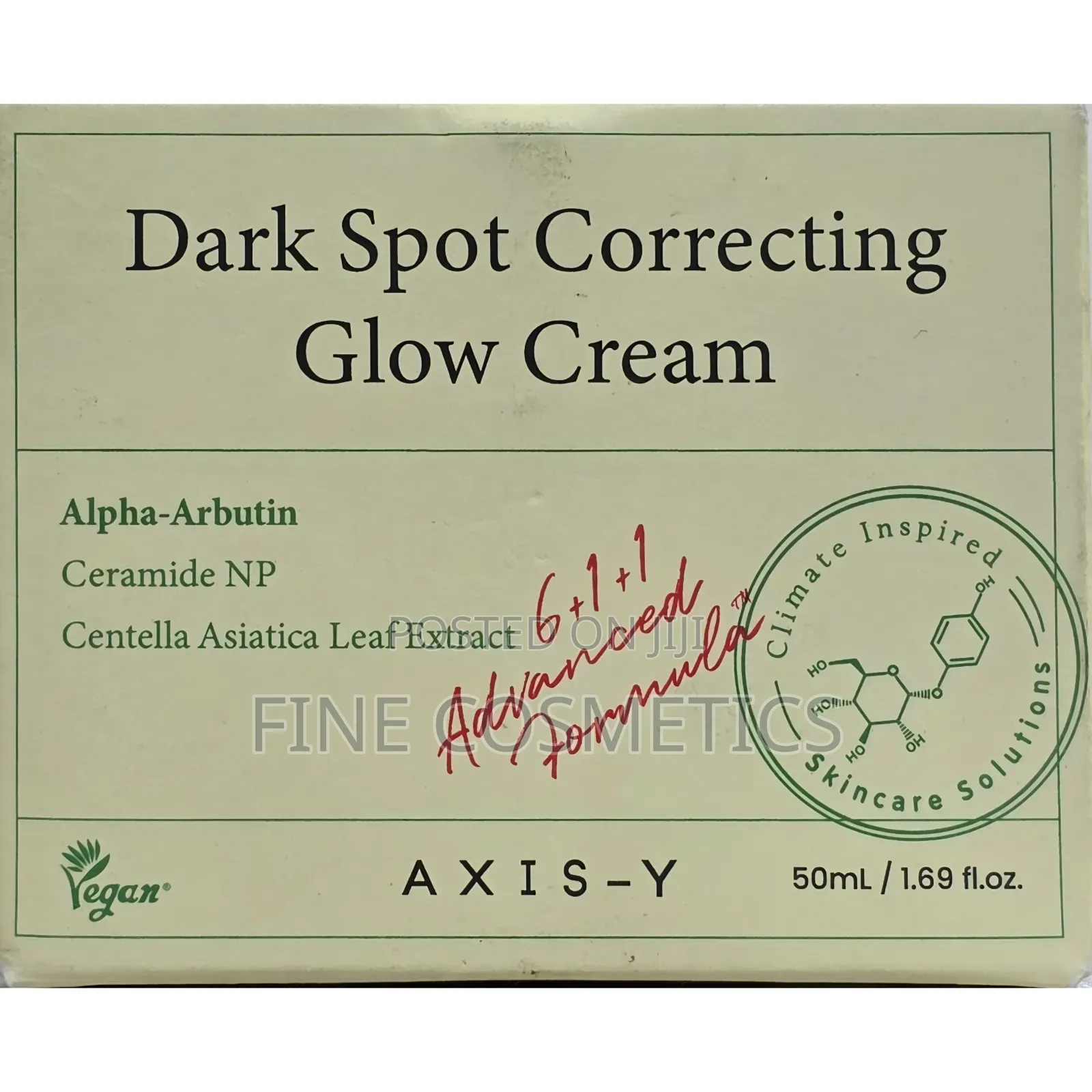Axis-Y Dark Spots Correcting Glow Cream With Alpha Arbutin