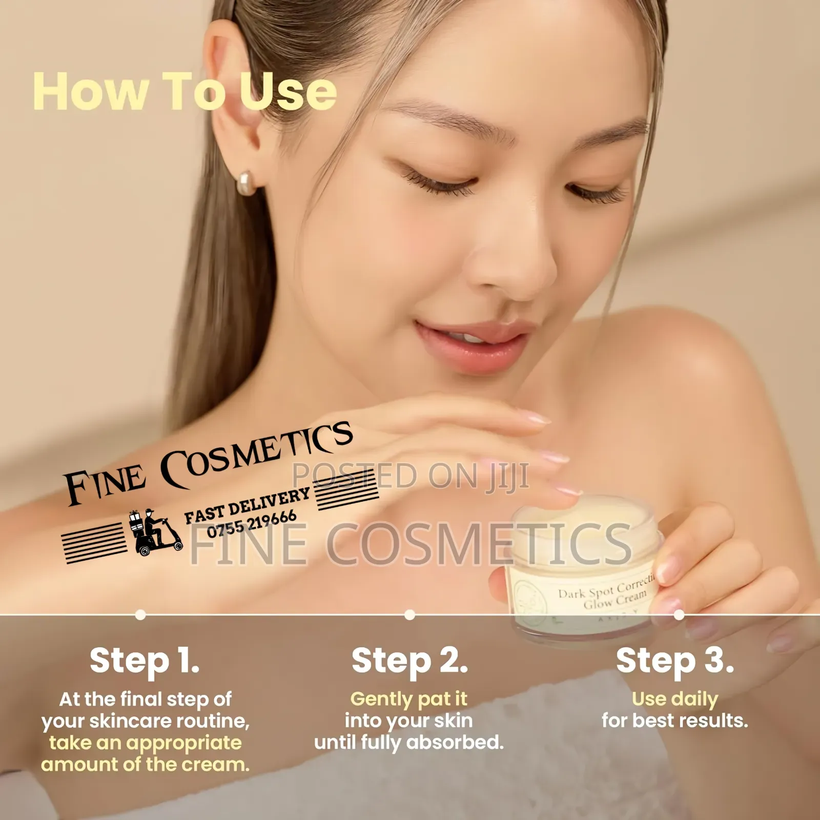 Axis-Y Dark Spots Correcting Glow Cream With Alpha Arbutin