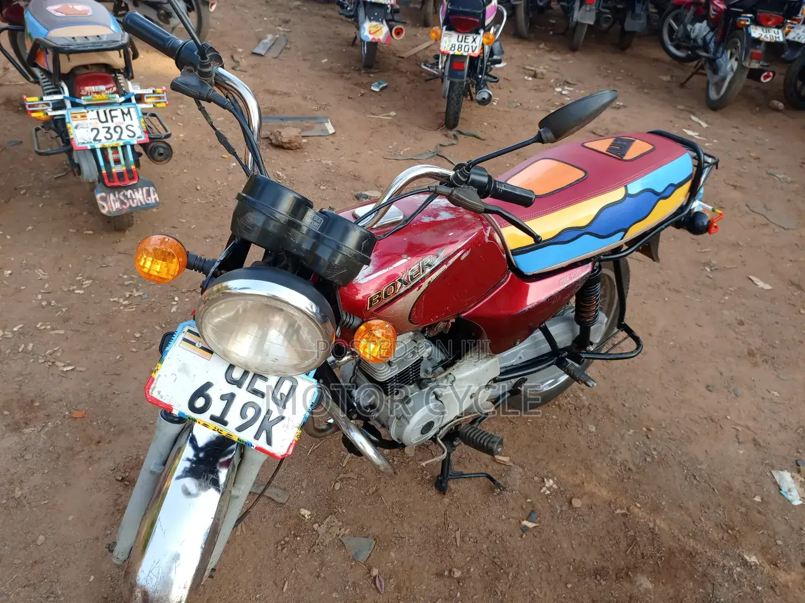 TVS HLX 125 2012 Blue