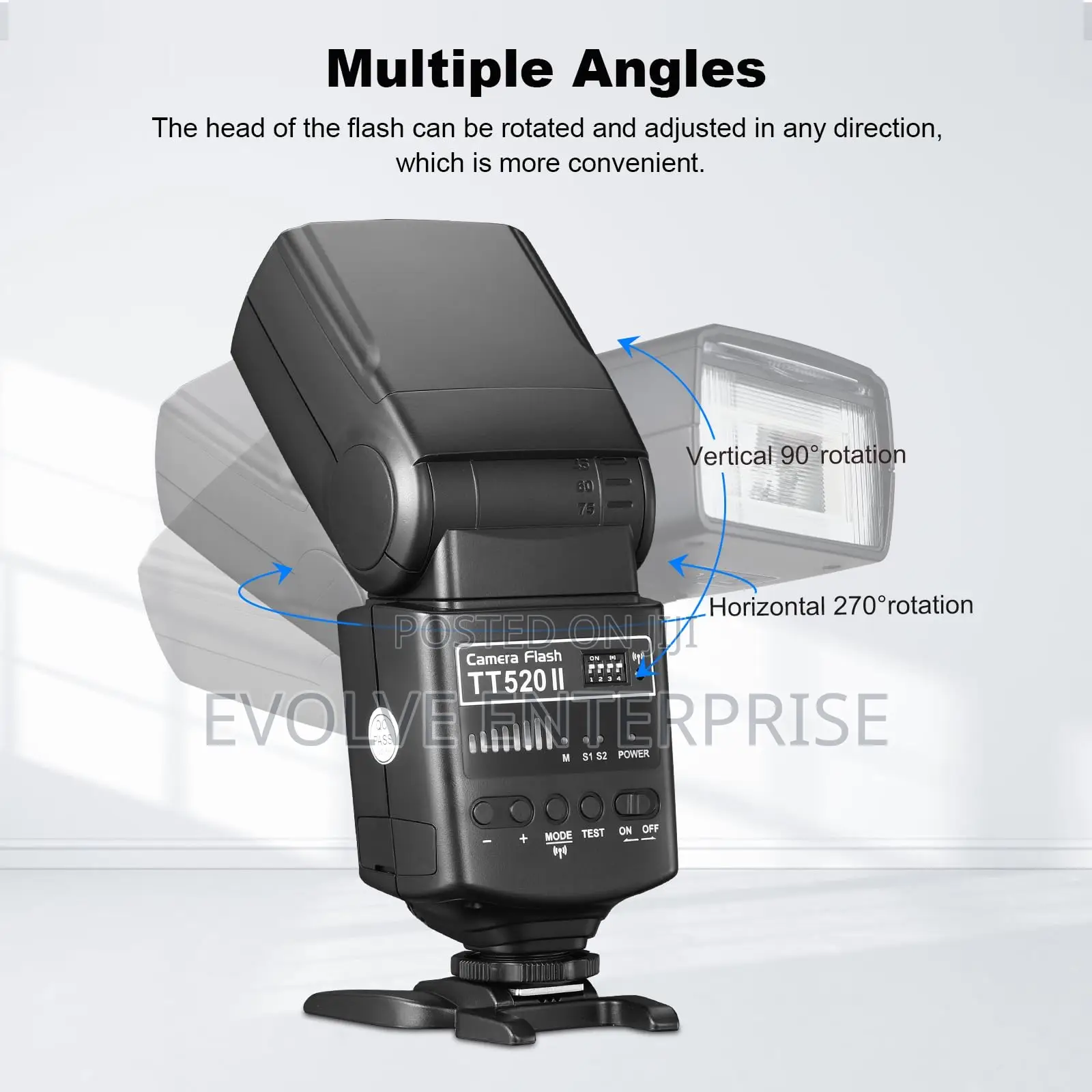 Godox Tt520 Ii Universal on-Camera Flash Speedlite