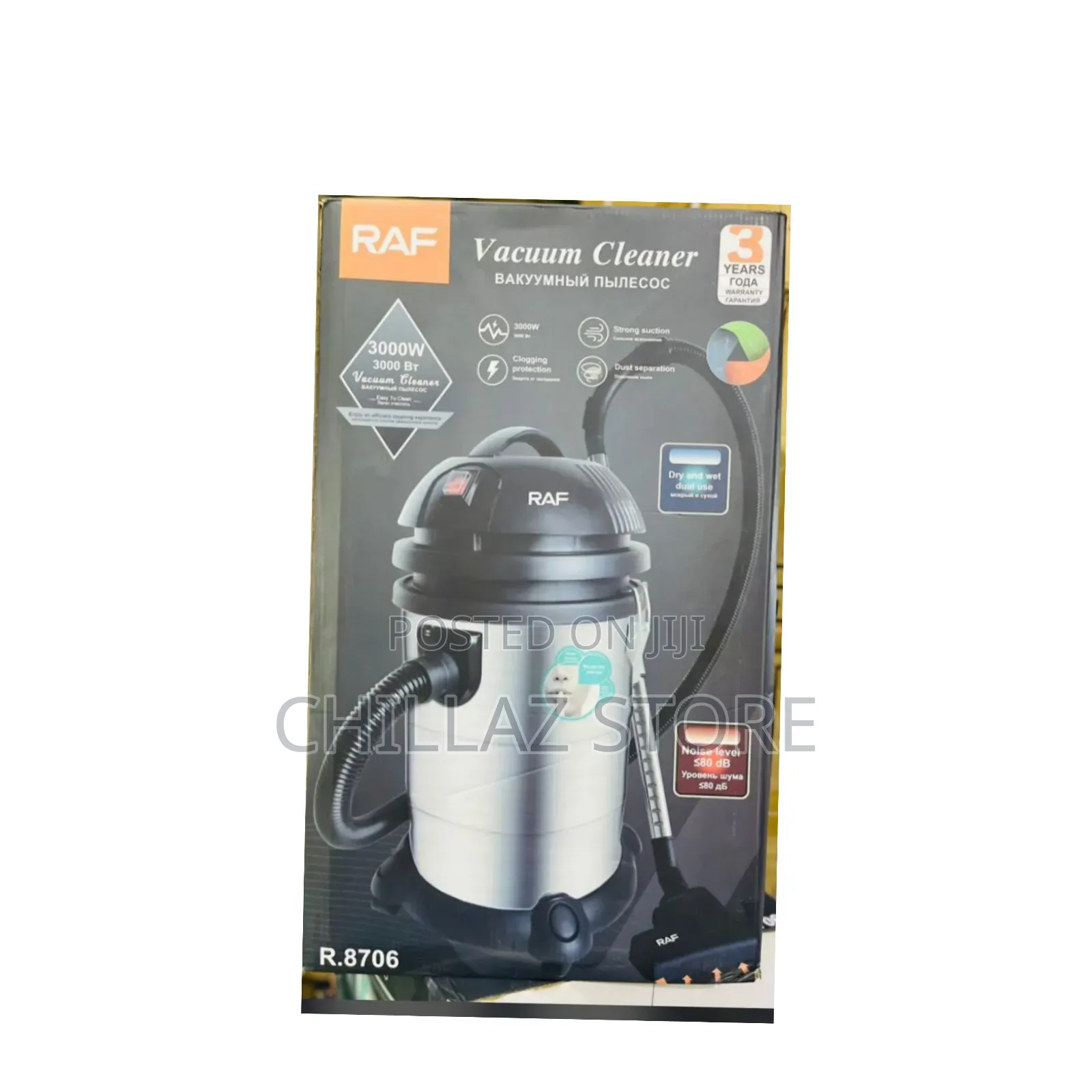 Raf Vacuum Cleaner (Wet and Dry).