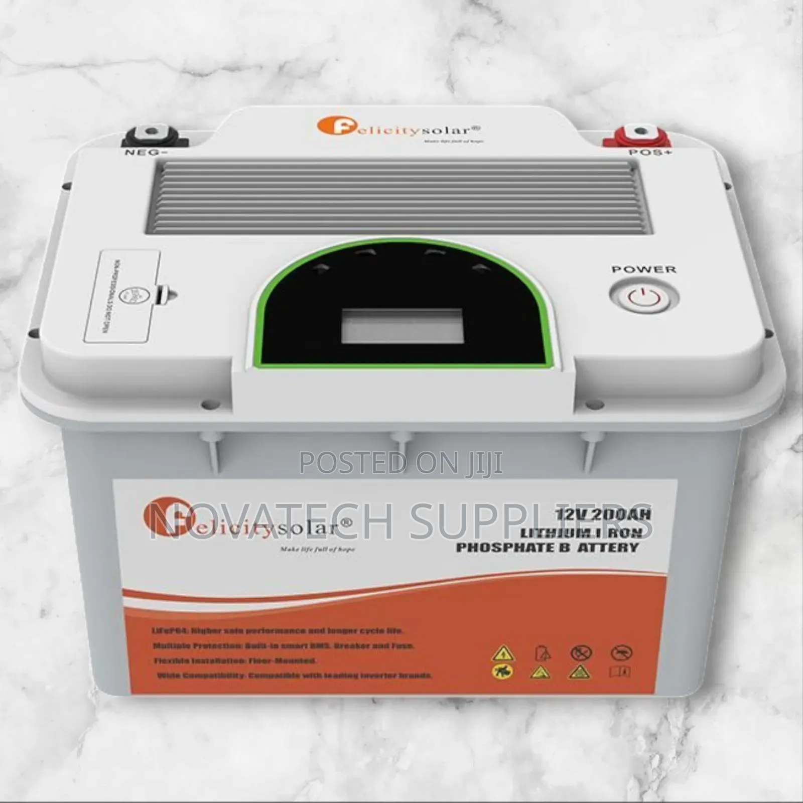 200ah/ 2.56kwh Felicity Lithium Ion Phosphate Battery Vumk