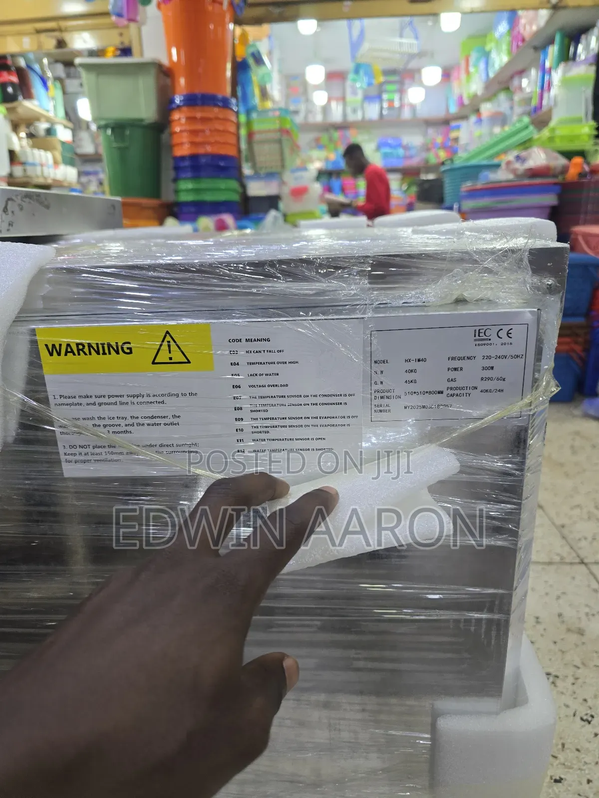 Commercial Ice Maker 45kgs/24hrs