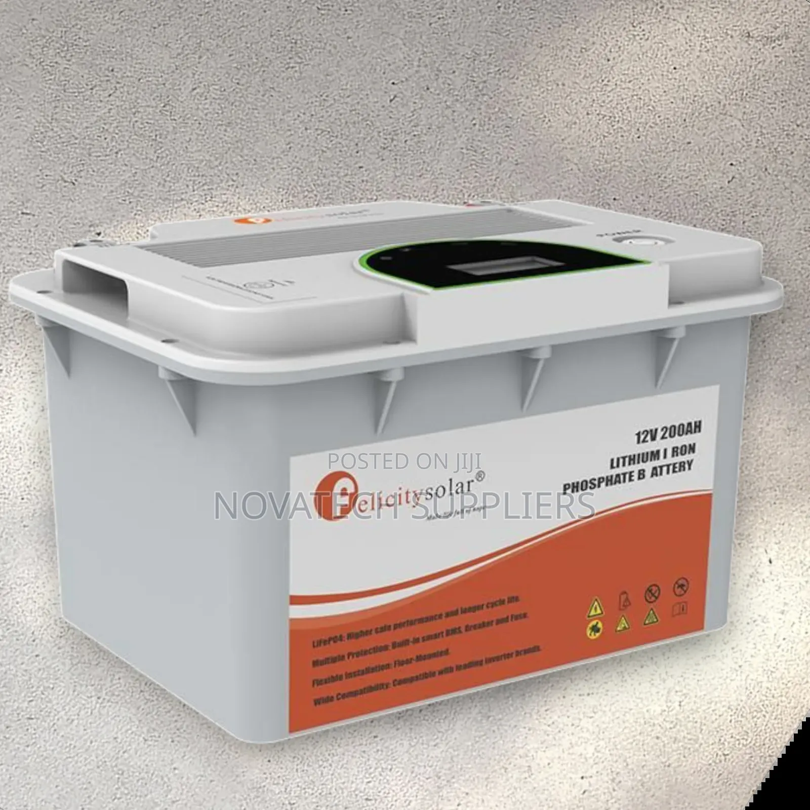 200ah 2.56kwh Felicity Lithium Ion Phosphate Battery Zukm