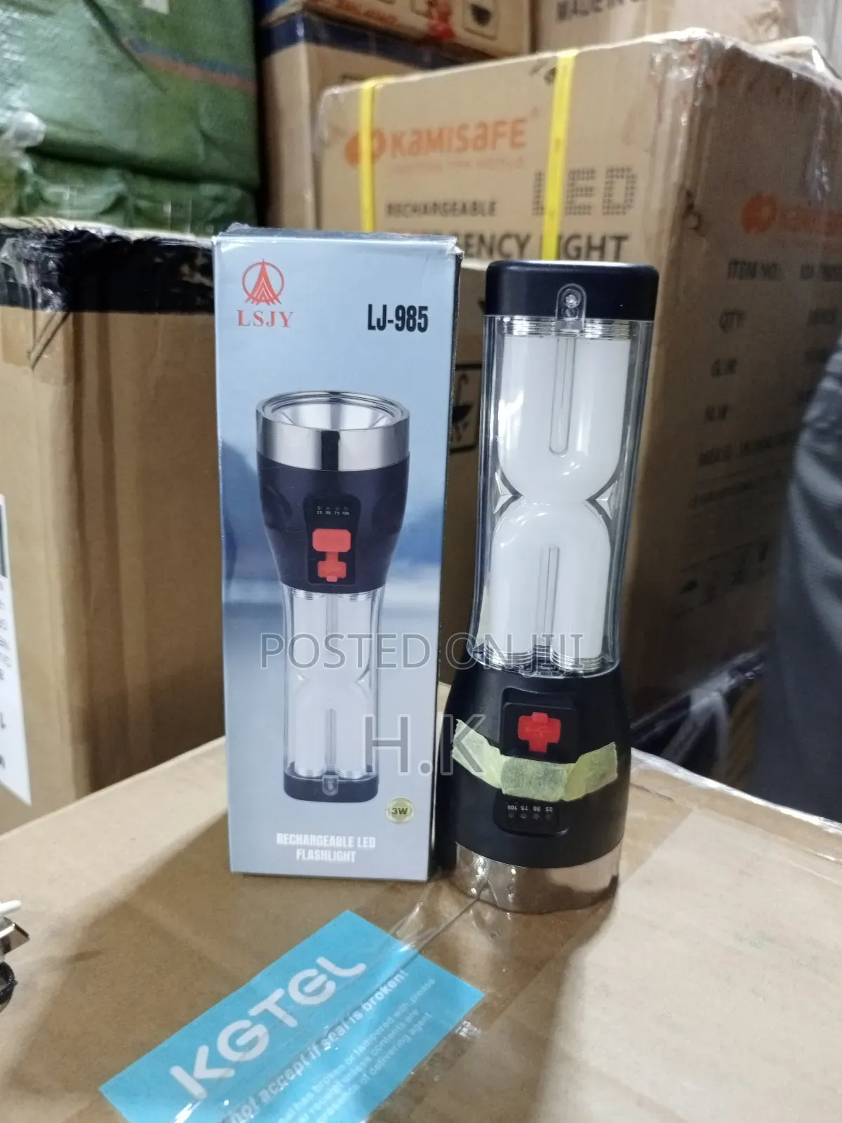 Lsjy Lj-985 Rechargeable Led Flashlight
