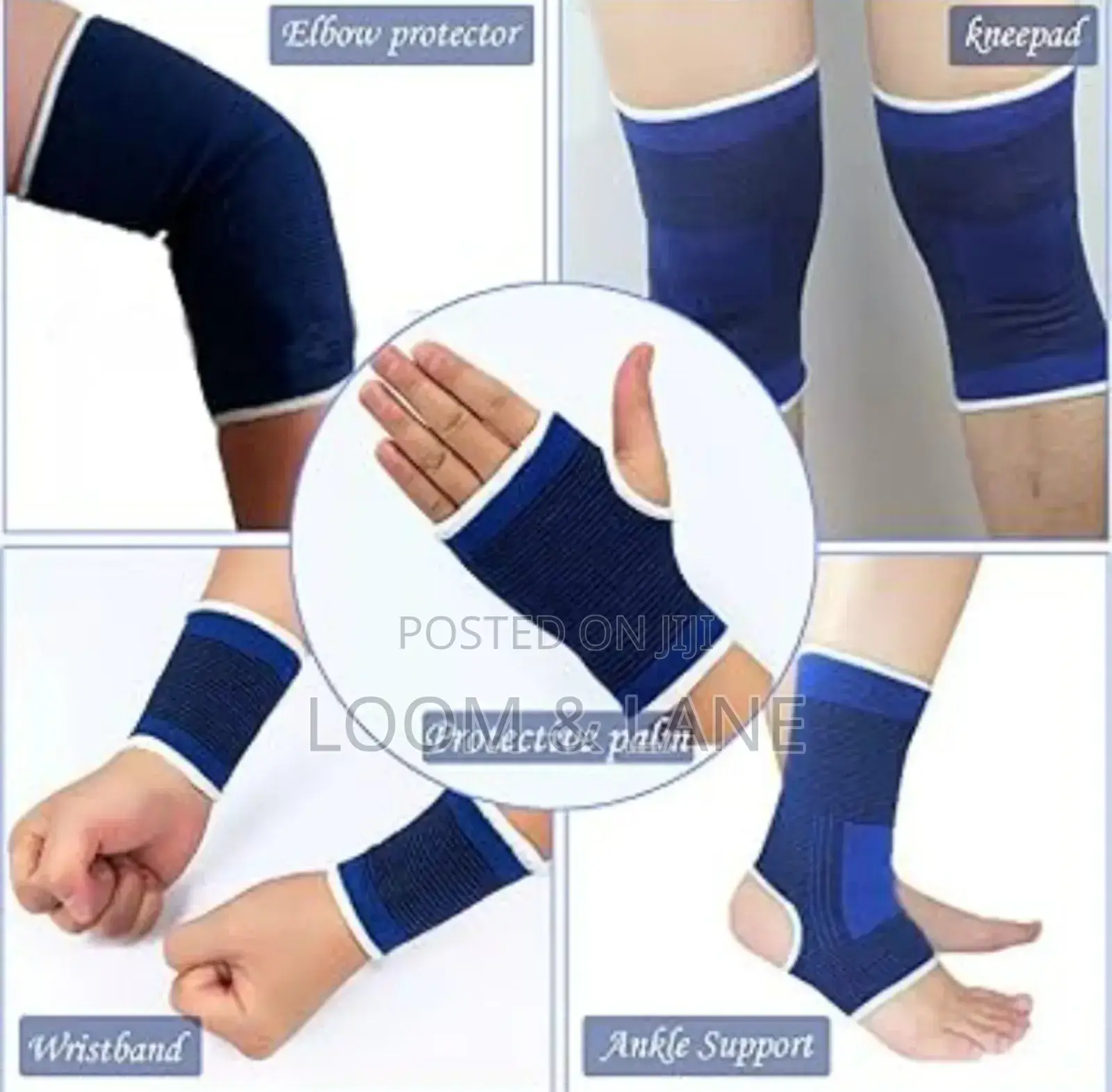 Ankle, Elbow, Knee and Palm Support Set