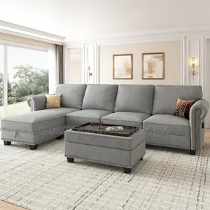 P Shaped American Style Couch