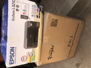 Sublimation Printer and Heat Press 8in1