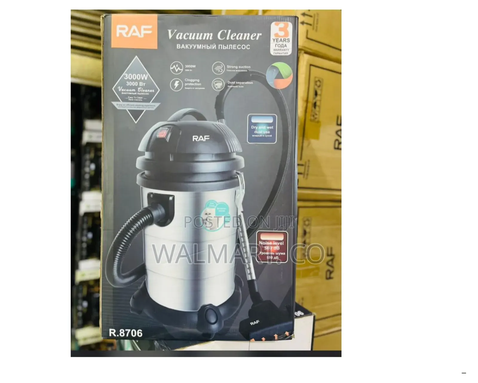 Raf 3000w Wet and Dry Vacuum Cleaner