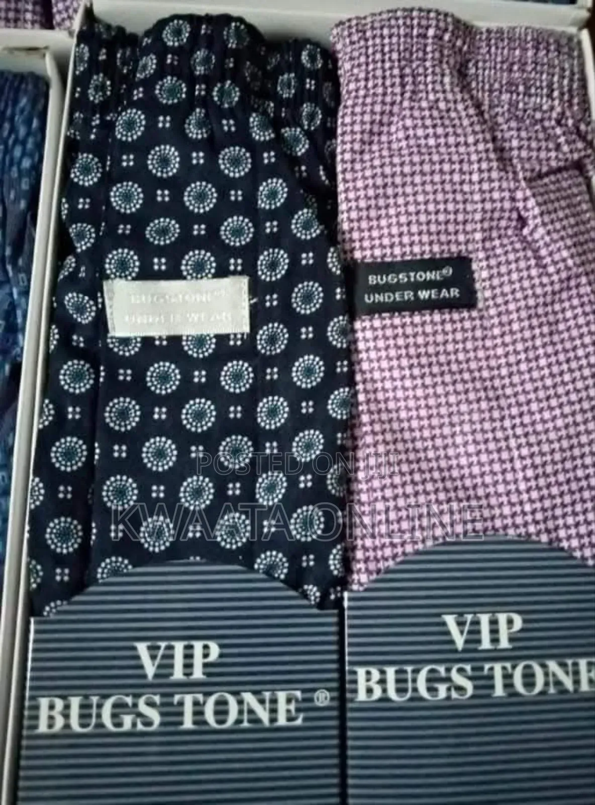 Pack of Two Cotton Bugstone Boxer Shorts