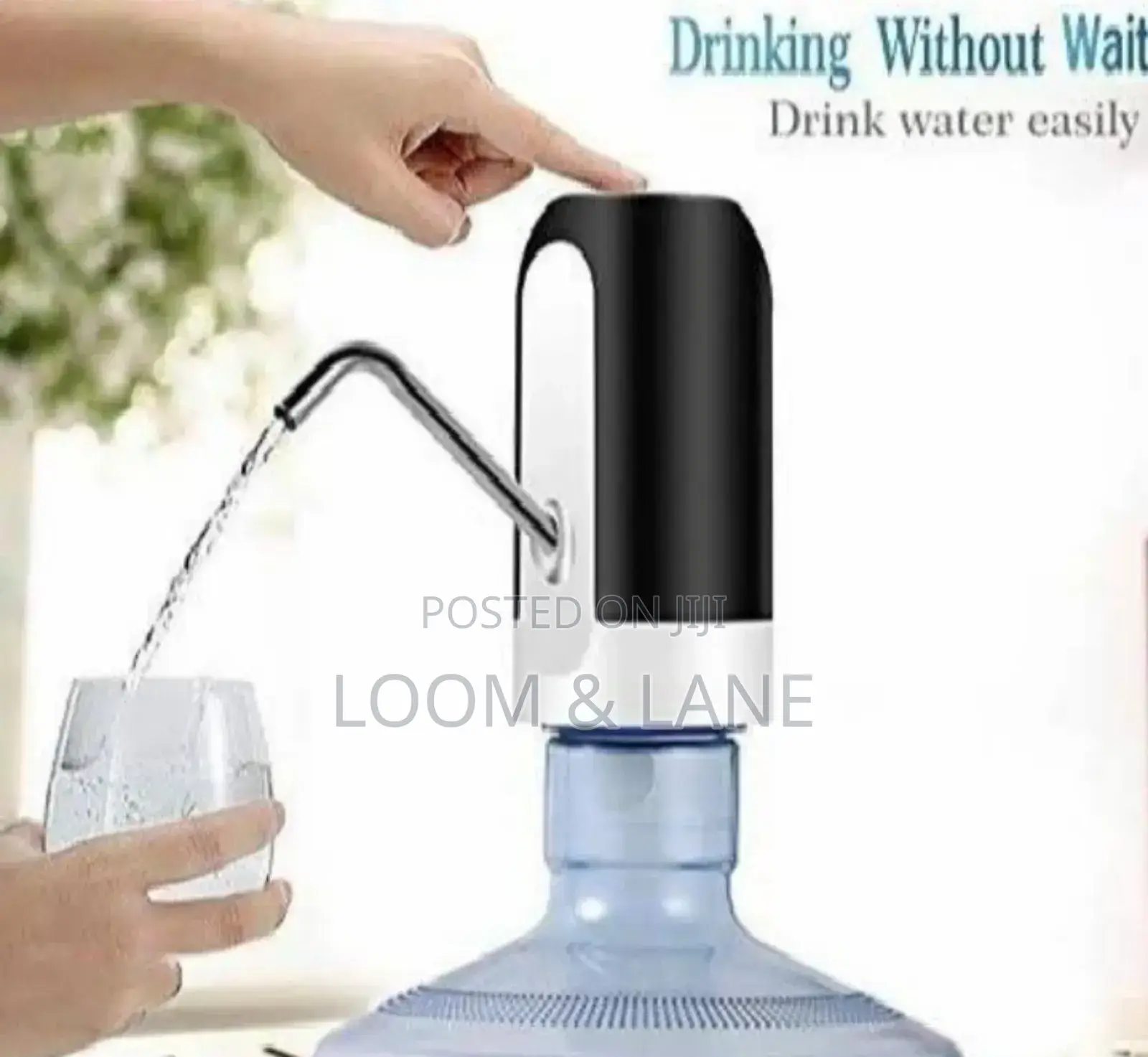 Portable and Electric Upgraded Water Bottle Pump