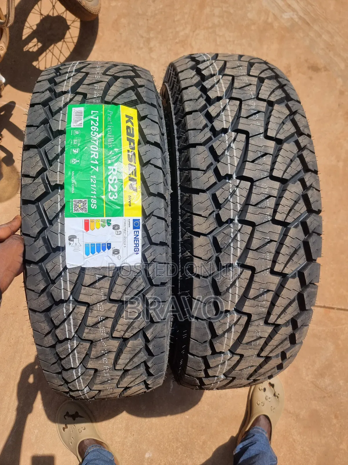 265/70r17 Kapsen Tyres for Land Cruiser Prado.